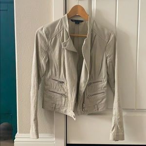 Armani exchange linen look jacket